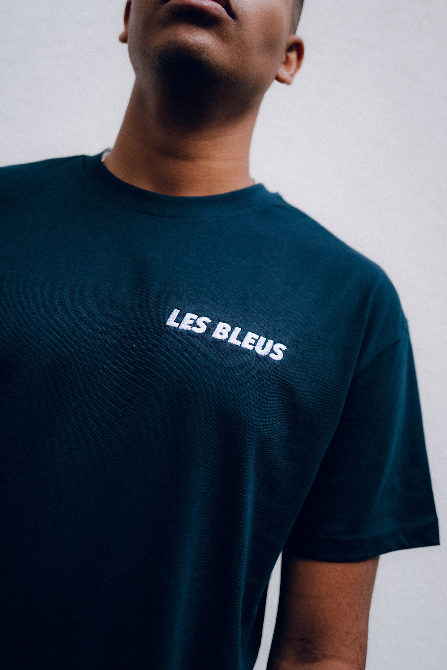 LES BLEUS TEE BLUE